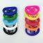 Factory Price Solid Colour Custom LOGO Sports Match Activities Printed Debossed Ink Filled Silicone Bracelet Plain Wristband