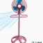 10inch Colorful Mini 3 in 1 Fan – Adjustable High-Speed Cooling Fan for Large Spaces（Wechat:13510231336）