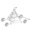 Four wheel movable efficienct center pivot irrigation system for 20ha 30ha farmland