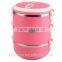 3 Tier Stainless Steel Lunch Box, Food Carrier, Food Container,3 Compartment Lunch Box Food Carrier Bento Box