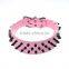 Wholesale dog chain personality bullet pet collars