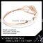 2015 Latest and high quality bangle jewellry with rose gold plating jewellery bangles colored girl's bangle SLS