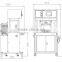 Injection molding machine injection molding equipment with low pressure injection molding design