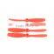 Orange 2 Pairs 6045 Bull Nose Flat Strengthen CCW CW Propellers