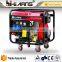 four wheels transportable 1.8KVA welding generator