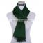 Custom Men's /Women dark green Cashmere Feel fashion rayon scarf 20 colors