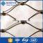 knotted woven wire rope mesh cable warp