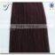 Wholesale top quality colored 99j/1b 100% virgin human hair tape in hair extension