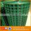 Hebei Shuolong supply 0.914mx30m 1"x1" square green plastic coating wire mesh for aviary wire netting