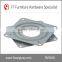 Low Noise Durable 3 inch Small Metal Swivel Plate