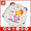 really cheap toys music influence children horse play organ style animal band tambourine silvery wood cheap musical instruments