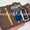High quality fashion leather key holder wallet