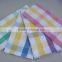 Best Selling Cheap 100% Cotton Standard Kitchen Towel(Blue Checks)