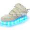 Lastest Kids Girls Boys LED Light Up Sneakers Luminous Casual Flashing Usb Charger Led Shoes