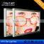 Edgelight AF41snap clip light box single side LED advertising light box with custom printed image