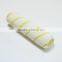 yellow stripe acrylic roller cover for cage frame