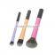 3Pcs/Set Makeup Cosmetic Brush Set Kit With Holder Include Multi Task Tapered Foundation Base Shadow Brush