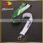 New custom flat polyester sublimation lanyard with keyring