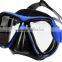 Silicone Scuba Diving Equipment Mask Snorkel Glasses Set With Anti Fog Goggles