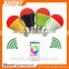 APP control iOS Android RGB 5W smart color changing light E27 led bulb