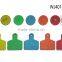 Animal vaccine ear tags Cattle durable ear tag WJ401-BF