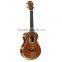 all solid koa wood hawaii ukuleles,high gloss finish with golden hareware
