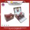 Red leather gift boxes for jewelry