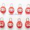 Cheap soft pvc custom logo zipper puller
