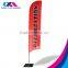 outdoor use double side teardrop banner,flag with pole