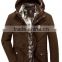 2014 winter fashion men's large size thick cotton-padded jacket