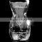 body shaped mini short glass cup new product with hot sell