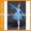 New 2016 Frozen Costume Elsa Girl Princess Party Dress Lace Baby Dress For 3-7 Years Elsa Costume PGT-0190
