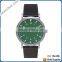 unisex genuine leather watches stainless steel watch quartz watch waterproof flat leather strap watch