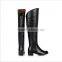 2016 sell well good quality sexy winter keep warm real leather women long boots