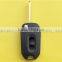 New remote keyless entry flip car key 2 buttons for Chevrolet Captiva no rubber pad
