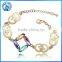 Fashion Noble Austrian Crystal Bangle Bracelet