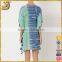 SHANGYI batwing sleeve kaftan printed kaftan dresses