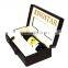 Customized PU Leather Wine Packaging Box With Opener Tools