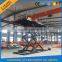 Full rise small scissor car lift with CE