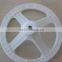 Plastic injection molding ABS,PC,PE,PP,Nylon Plastic Belt Pulley for Washing Machine with ISO certificate made in China