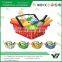 Colorful Supermarket Plastic Shopping Basket                        
                                                Quality Choice