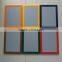 Customized sizes aluminum snap frame,Advertising aluminum poster frames,coloured snap frames