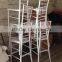 Plastic Tiffany High stool Chair With Steel leg