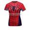 Women Superhero Comics Casual Cycling T Shirts Short Sleeve Jersey Compression Tight Tee