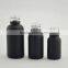 20 ml forsted black glass bottles for eliquid with childproof cap