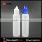 China factory 30ml plastic unicorn bottle,pe pen shape dropper bottle 50ml