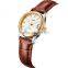 2015 WEIDE Leather Strap Gold Watch Women Dress Watches