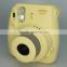 Fuji Fujifilm Instax Mini 8 Camera Yellow Instant film Polaroid Camera