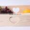 Unfinished Wood Serving Tray With Heart Shaped Handle ,Fruit Storage Plate