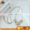 Wholese Stainless steel Designs Crystal Necklace For Ladies Necklace